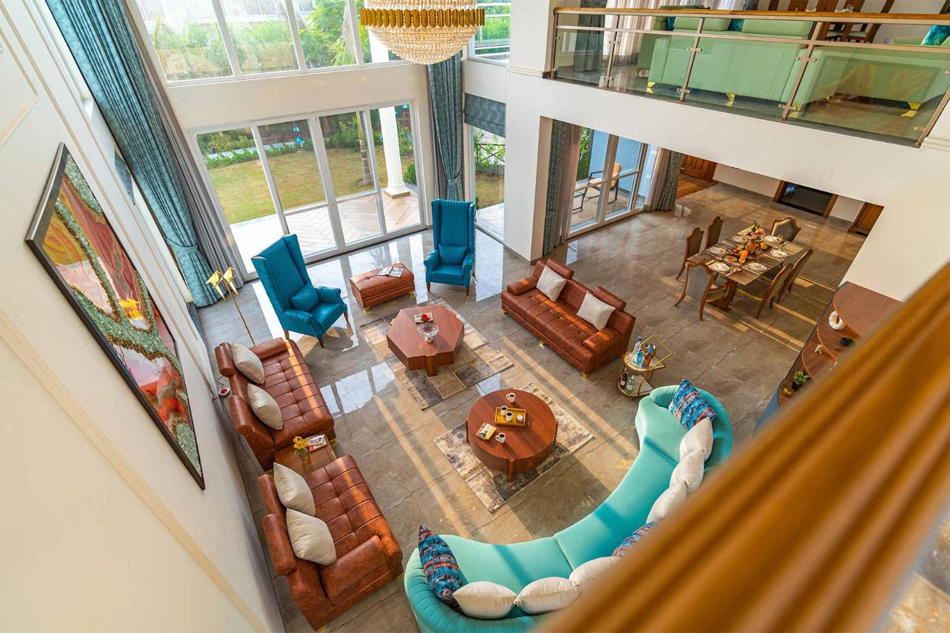 Stayvista At Serenity Farms With Pool, Lawn, Bonfire & Bbq Sohna Zewnętrze zdjęcie